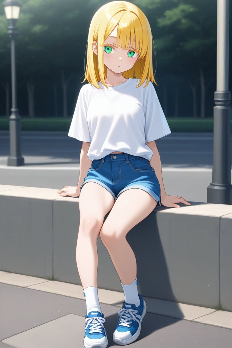 Lamppost,  1girl,  medium hair by 幽鬼処刑人２年目 on Tensor.Art