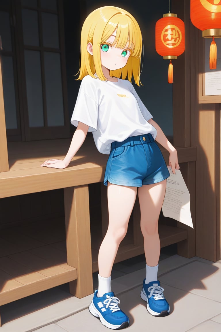 Paper lantern,  1girl,  medium hair by 幽鬼処刑人２年目 on Tensor.Art