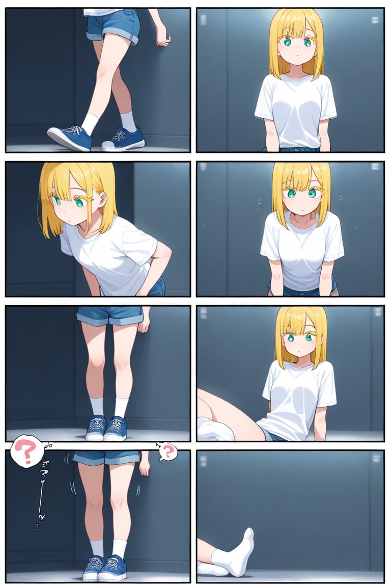 Multiple 4koma,  1girl,  medium hair by 幽鬼処刑人２年目 on Tensor.Art