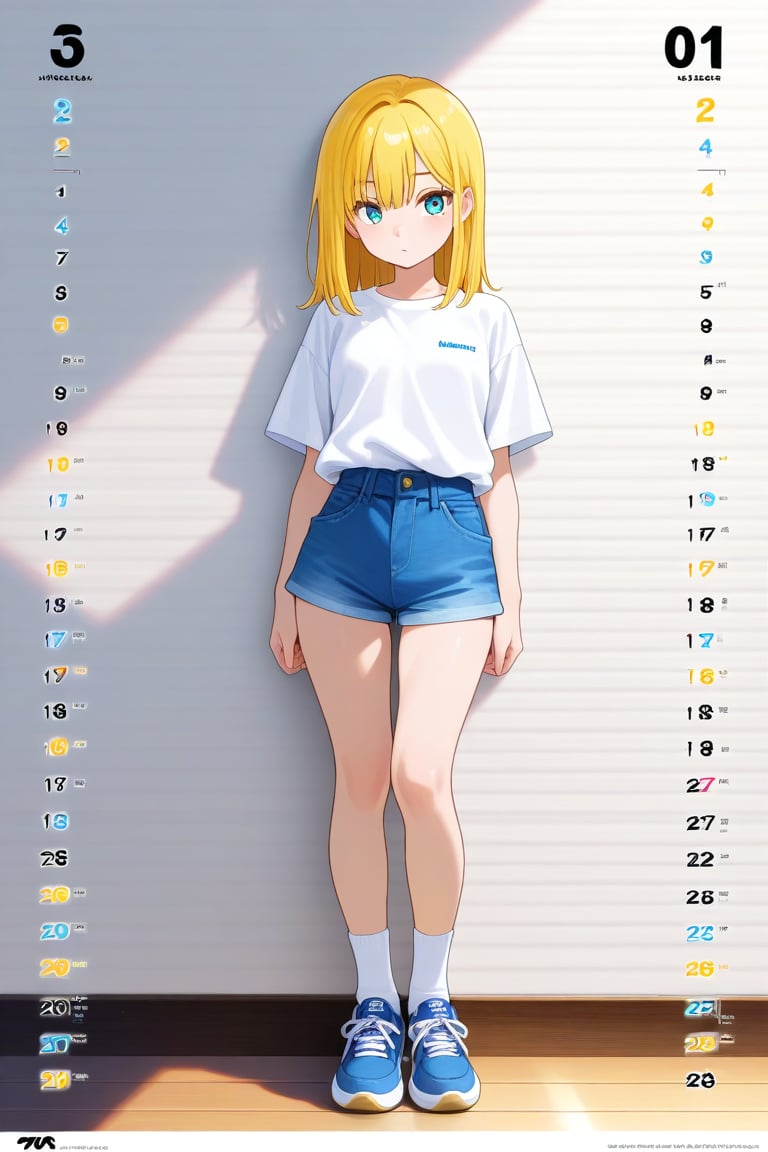 Calendar \(medium\),  1girl,  medium hair by 幽鬼処刑人２年目 on Tensor.Art