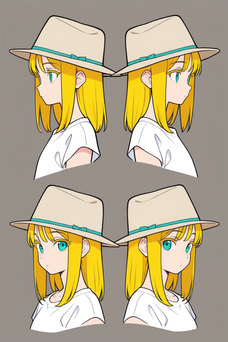 Fedora,  Short brim hat,  portrait by 幽鬼処刑人２年目 on Tensor.Art