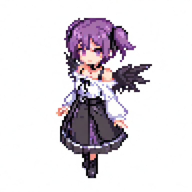 1girl,  pixel art,  jaggy lines by 幽鬼処刑人２年目 on Tensor.Art