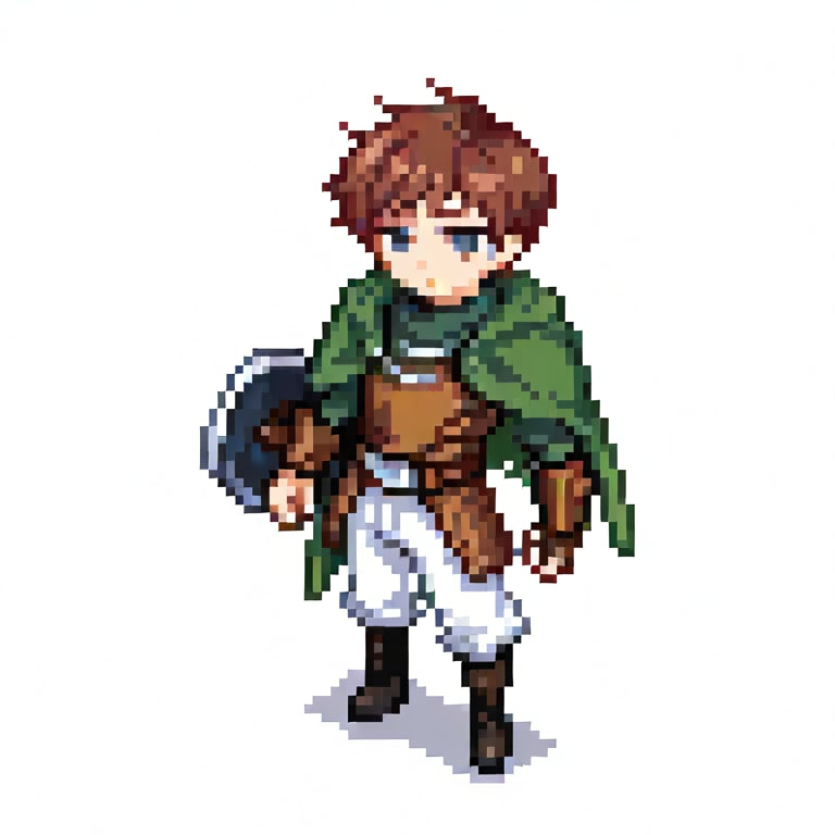 1guy,  pixel art,  jaggy lines by 幽鬼処刑人２年目 on Tensor.Art