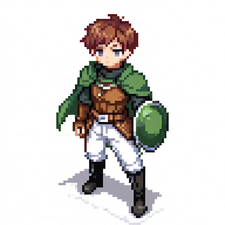 1guy,  pixel art,  jaggy lines by 幽鬼処刑人２年目 on Tensor.Art