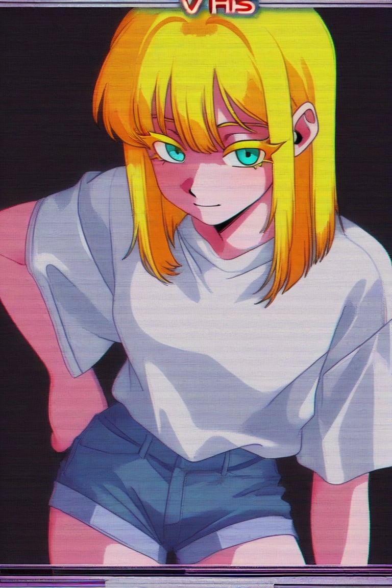 (((((VHS artifacts))))),  1girl,  medium hair by 幽鬼処刑人２年目 on Tensor.Art