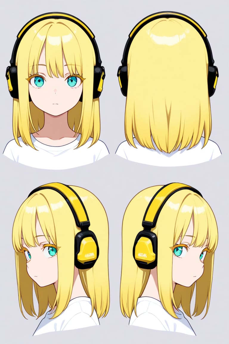 Ear protection,  portrait,  reference sheet by 幽鬼処刑人２年目 on Tensor.Art