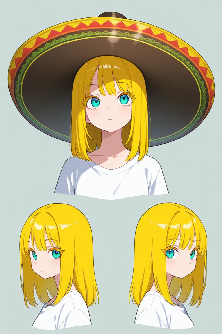 Sombrero,  portrait,  reference sheet by 幽鬼処刑人２年目 on Tensor.Art
