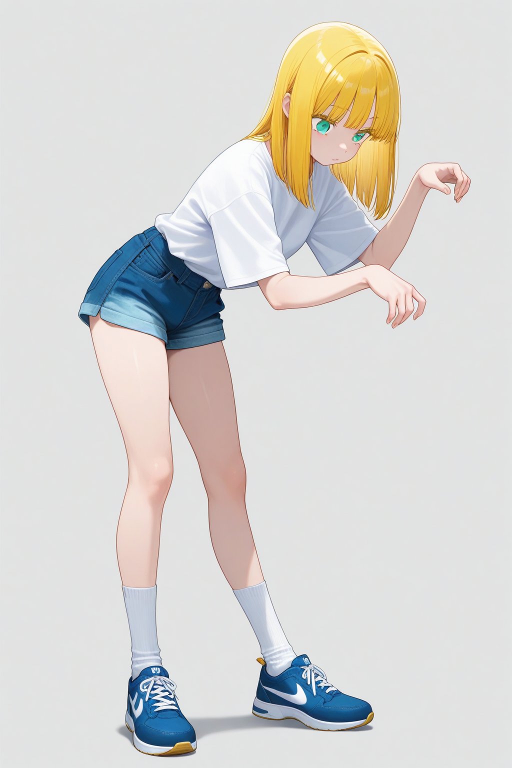 Zombie pose,  1girl,  medium hair by 幽鬼処刑人２年目 on Tensor.Art