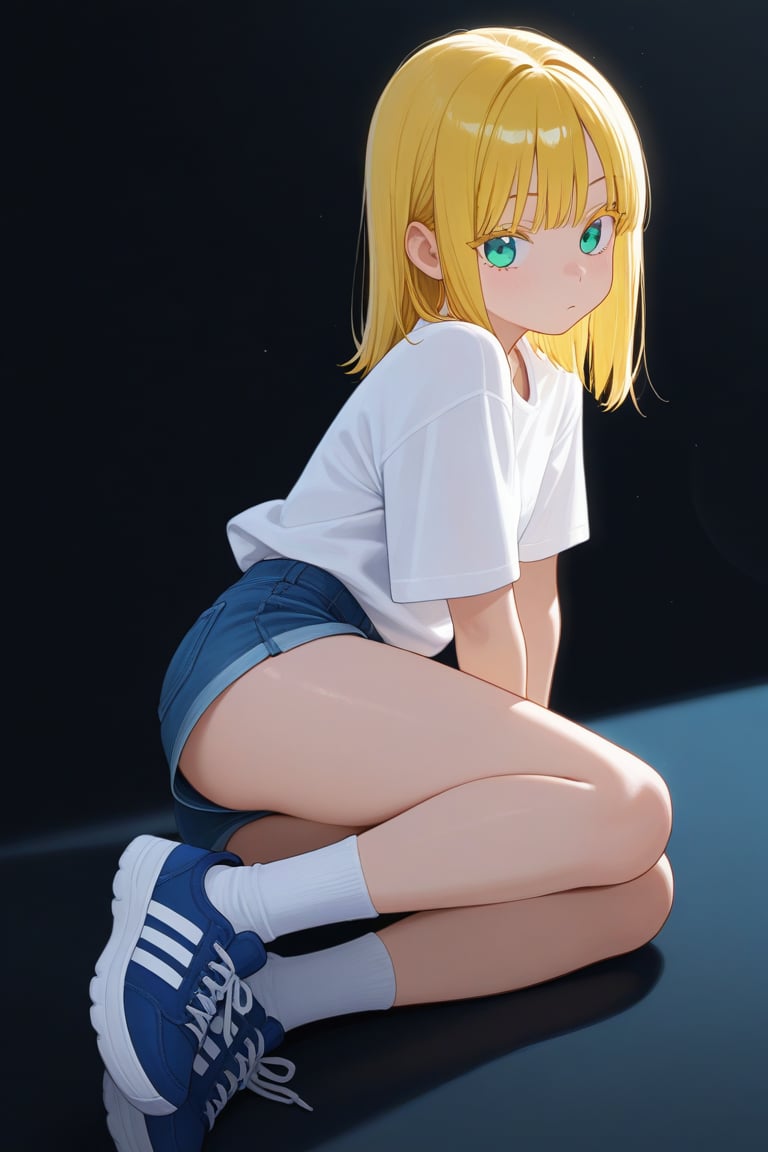 Dark background,  1girl,  medium hair by 幽鬼処刑人２年目 on Tensor.Art