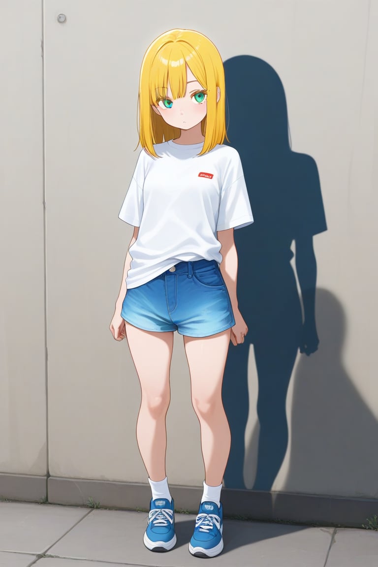 Different shadow,  1girl,  medium hair by 幽鬼処刑人２年目 on Tensor.Art