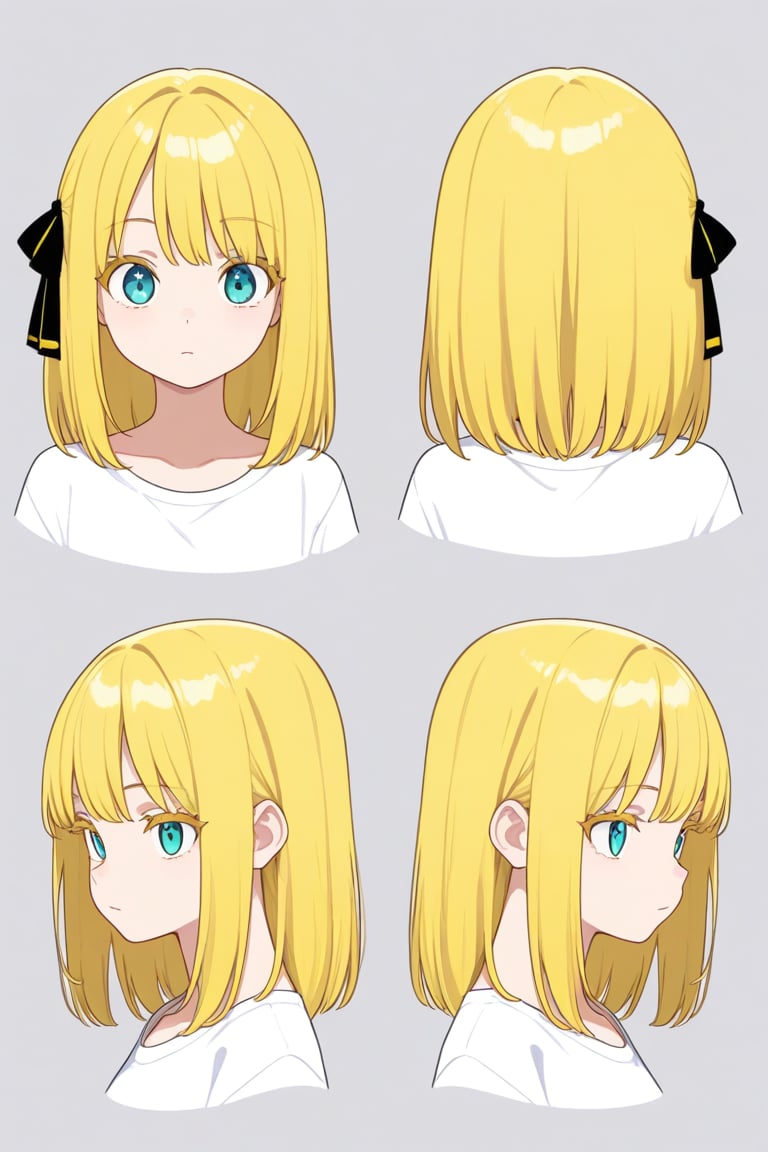 Hair ribbon,  portrait,  reference sheet by 幽鬼処刑人２年目 on Tensor.Art