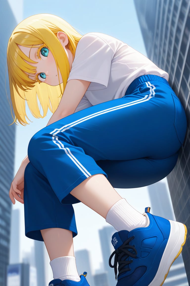 (((((Soft focus))))),  Skyscraper,  1girl by 幽鬼処刑人２年目 on Tensor.Art