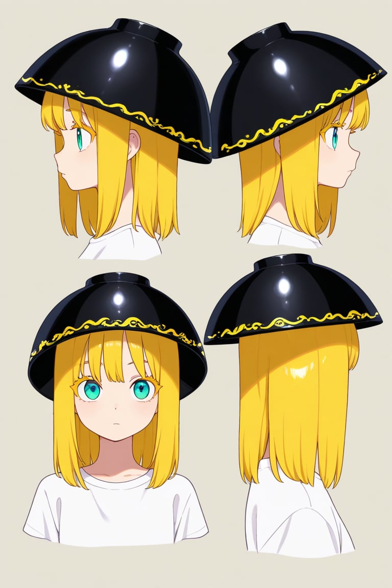 Bowl hat,  portrait,  reference sheet by 幽鬼処刑人２年目 on Tensor.Art