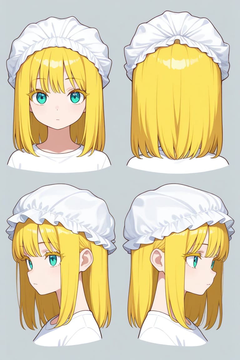 Shower cap,  portrait,  reference sheet by 幽鬼処刑人２年目 on Tensor.Art