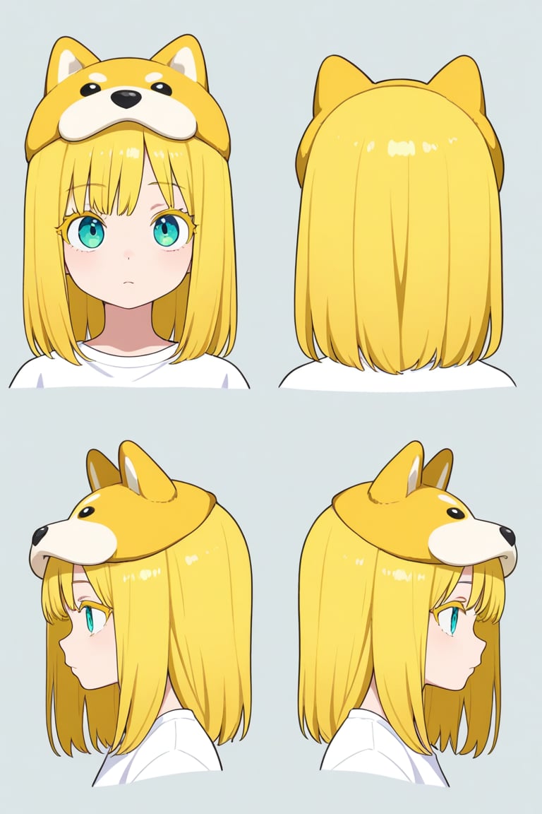 Dog hat,  portrait,  reference sheet by 幽鬼処刑人２年目 on Tensor.Art