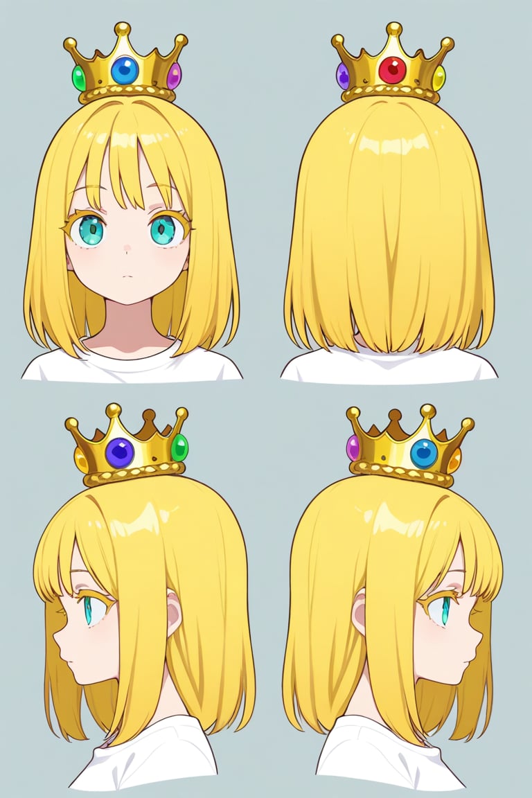 Jeweled crown,  portrait,  reference sheet by 幽鬼処刑人２年目 on Tensor.Art