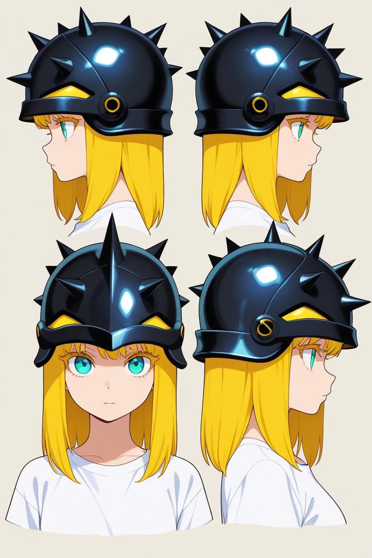 Spiked helmet,  portrait,  reference sheet by 幽鬼処刑人２年目 on Tensor.Art