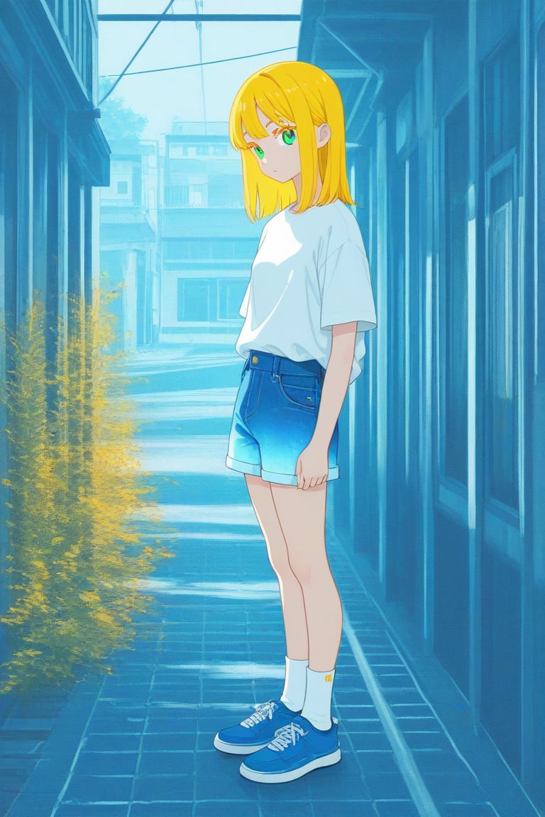 Color contrast,  Scenery,  1girl by 幽鬼処刑人２年目 on Tensor.Art