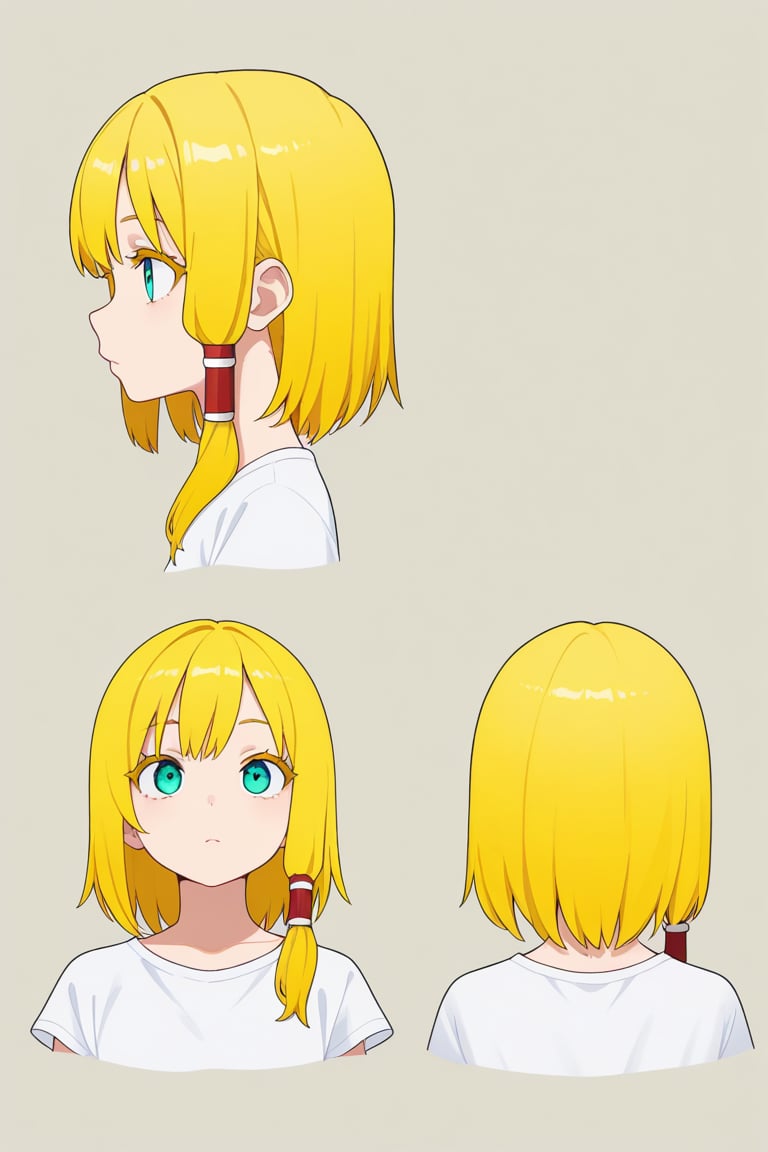Single hair tube,  portrait,  reference sheet by 幽鬼処刑人２年目 on Tensor.Art