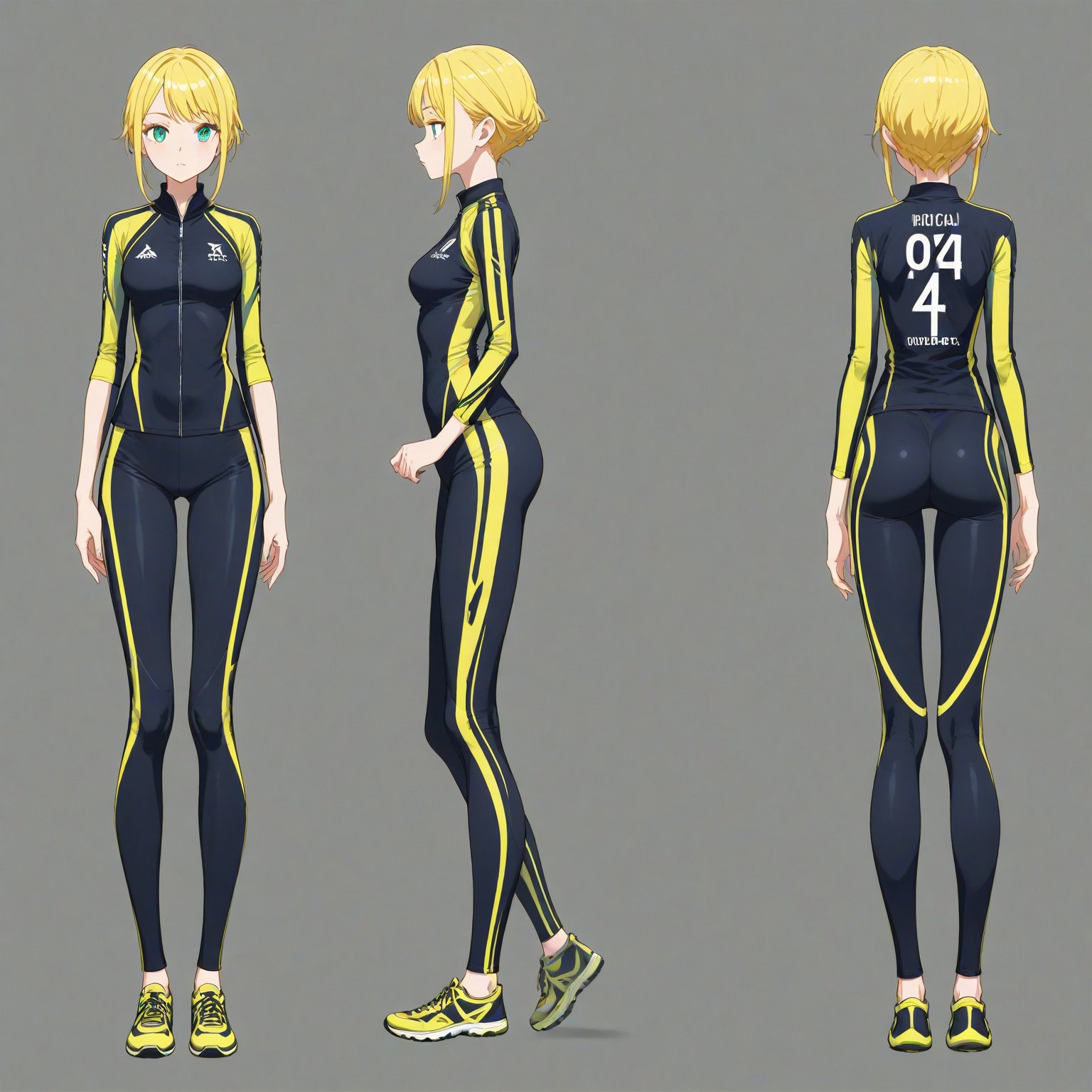 Sportswear,  turnaround,  full body by 幽鬼処刑人２年目 on Tensor.Art