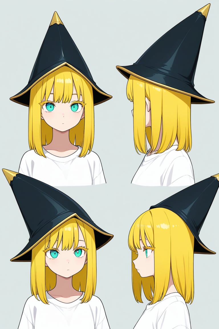 Pointy hat,  portrait,  reference sheet by 幽鬼処刑人２年目 on Tensor.Art