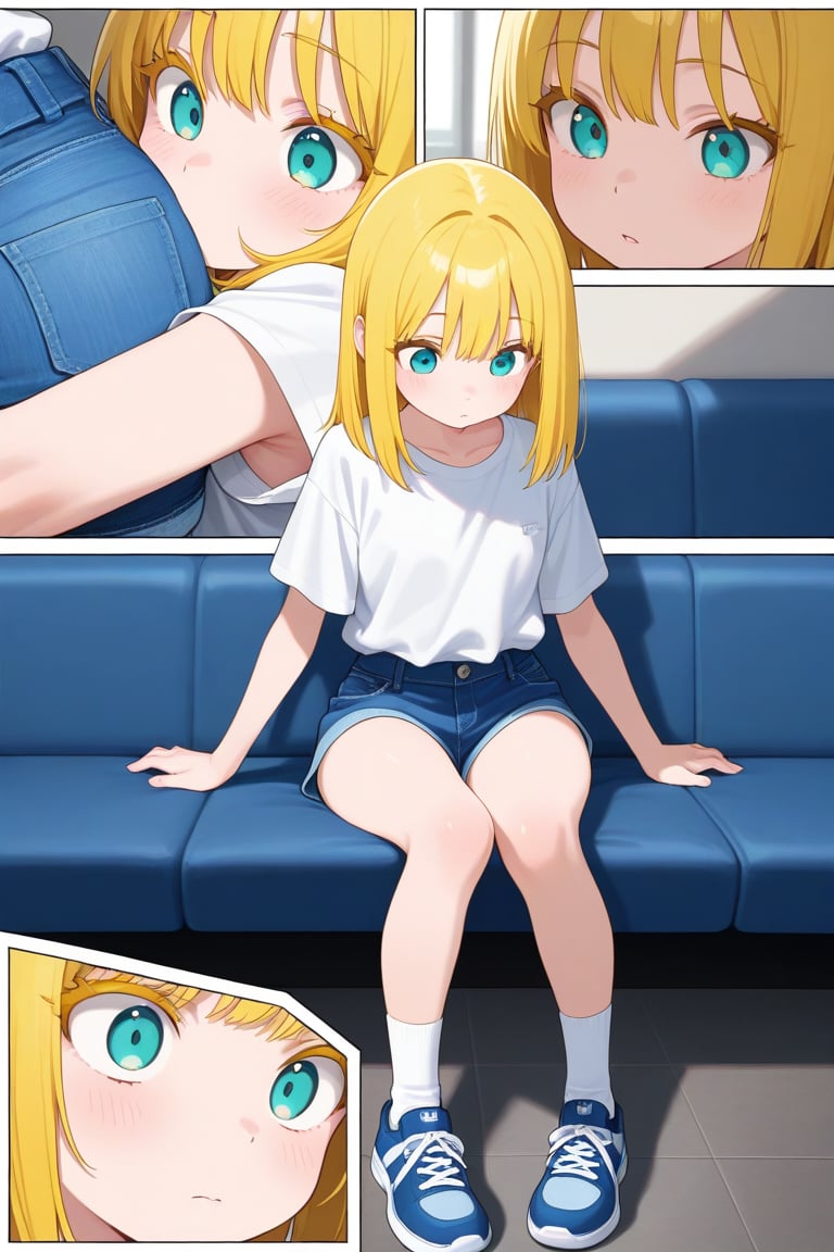 5koma,  1girl,  medium hair by 幽鬼処刑人２年目 on Tensor.Art