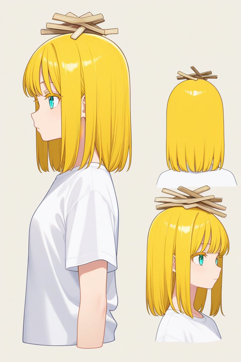 Object on head,  portrait,  reference sheet by 幽鬼処刑人２年目 on Tensor.Art