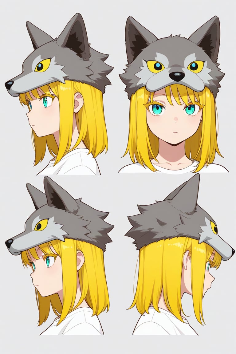Wolf hat,  portrait,  reference sheet by 幽鬼処刑人２年目 on Tensor.Art
