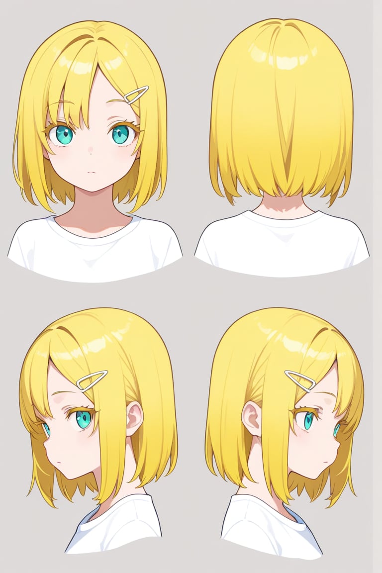 Hairclip,  portrait,  reference sheet by 幽鬼処刑人２年目 on Tensor.Art