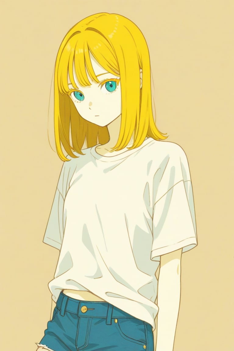 Sepia,  1girl,  medium hair by 幽鬼処刑人２年目 on Tensor.Art