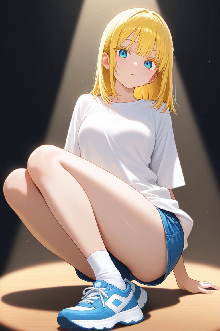 Spotlight,  1girl,  medium hair by 幽鬼処刑人２年目 on Tensor.Art