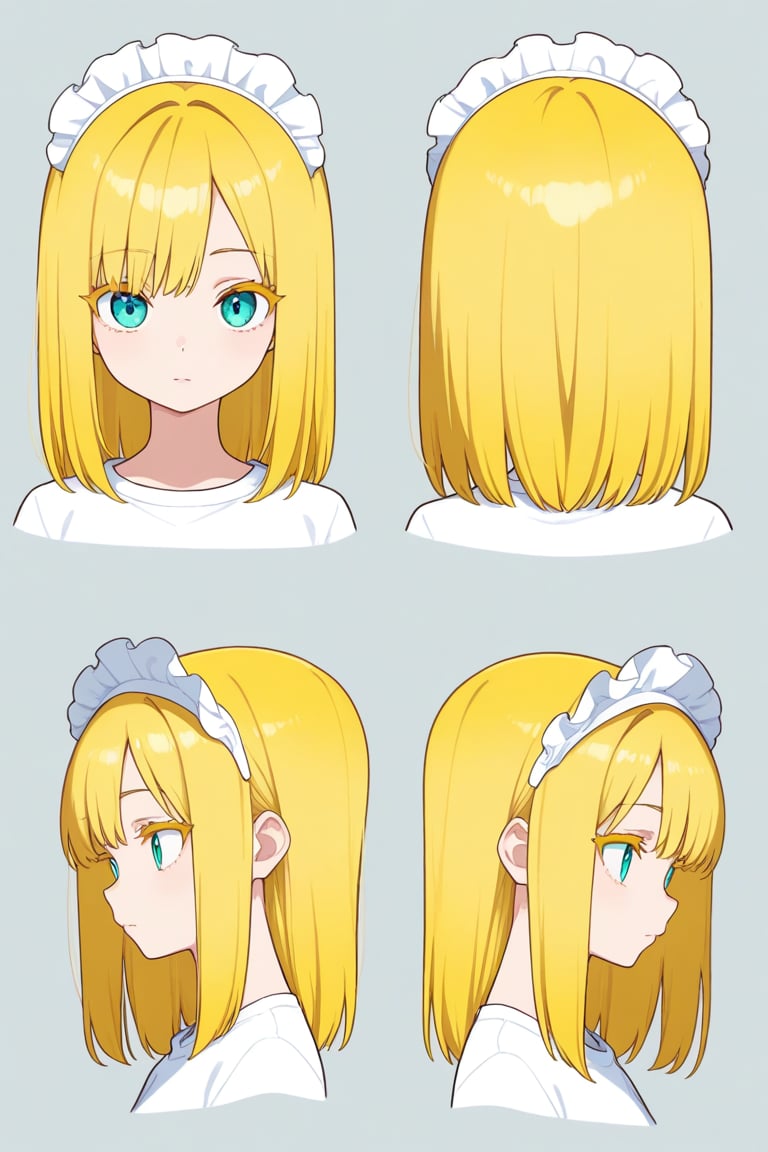 Maid headdress,  portrait,  reference sheet by 幽鬼処刑人２年目 on Tensor.Art