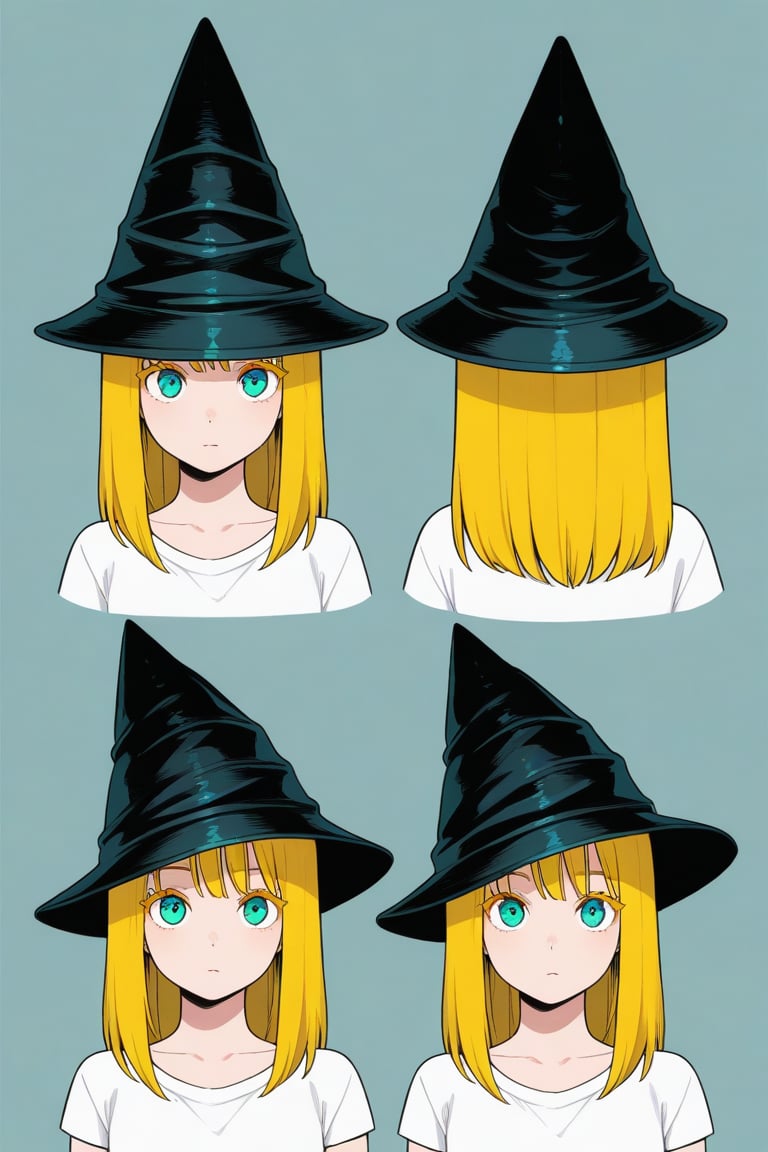 Wizard hat,  Brimless hat,  portrait by 幽鬼処刑人２年目 on Tensor.Art
