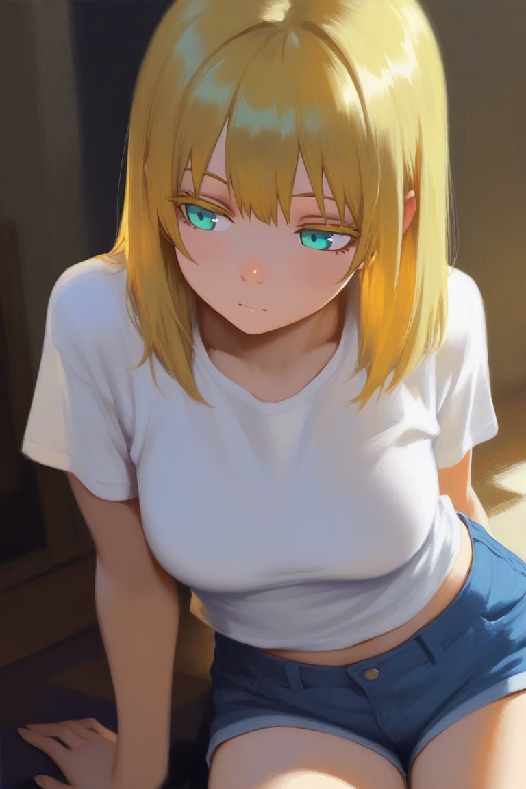(((((Painterly))))),  1girl,  medium hair by 幽鬼処刑人２年目 on Tensor.Art