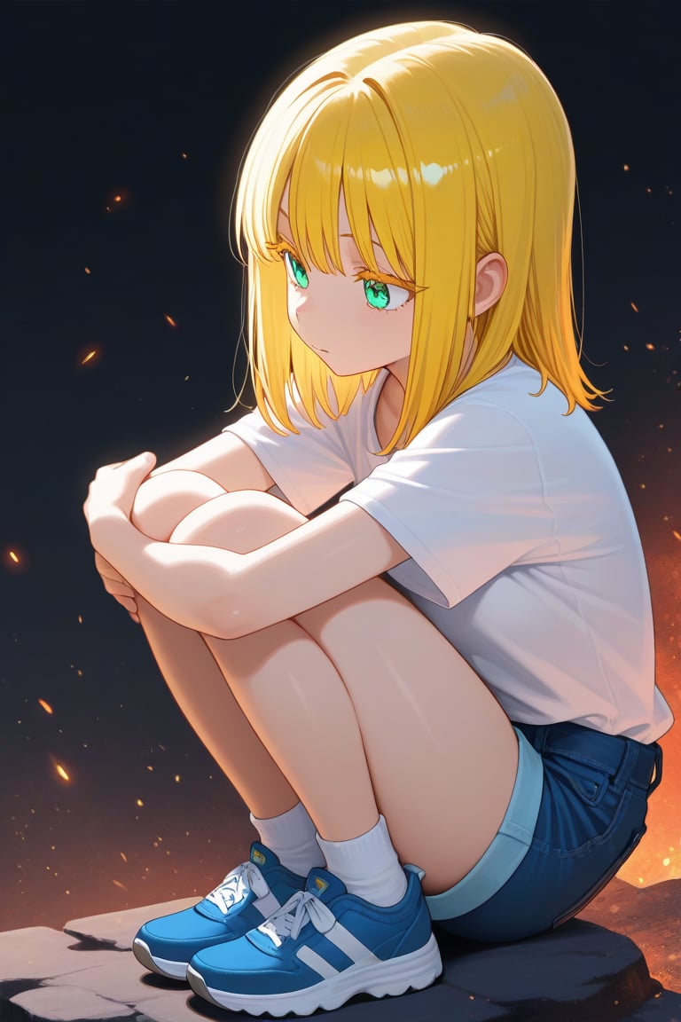 Embers,  1girl,  medium hair by 幽鬼処刑人２年目 on Tensor.Art
