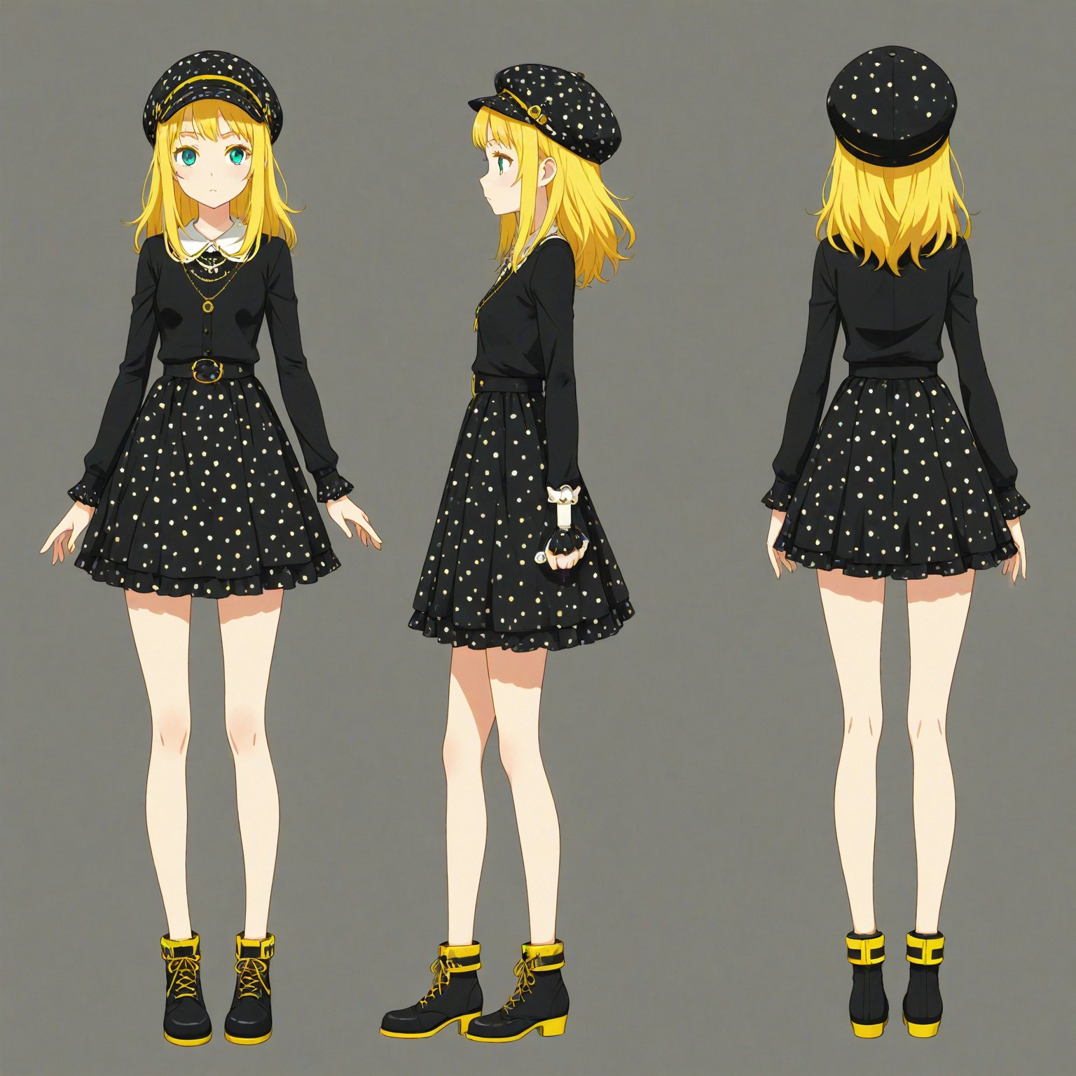 2010-2019 fashion,  Headwear,  turnaround by 幽鬼処刑人２年目 on Tensor.Art