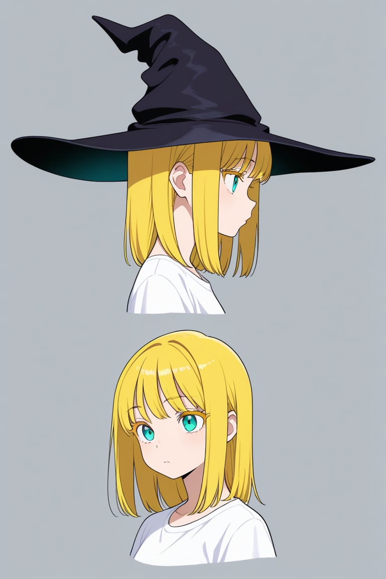 Witch hat,  portrait,  reference sheet by 幽鬼処刑人２年目 on Tensor.Art