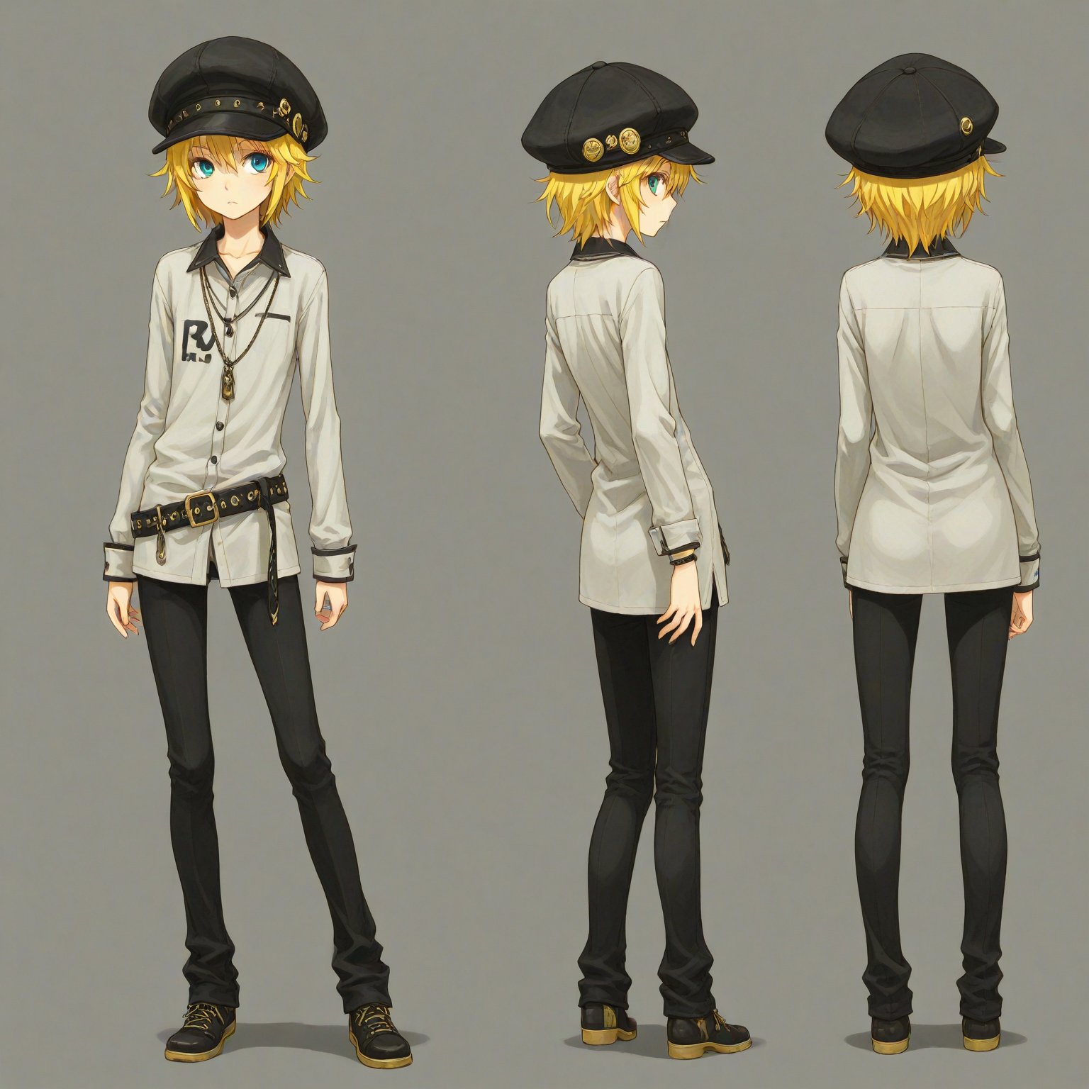 2010-2019 fashion,  Headwear,  turnaround by 幽鬼処刑人２年目 on Tensor.Art