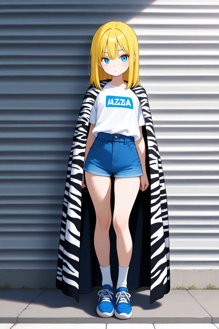 Zebra print,  Cloak,  1girl by 幽鬼処刑人２年目 on Tensor.Art