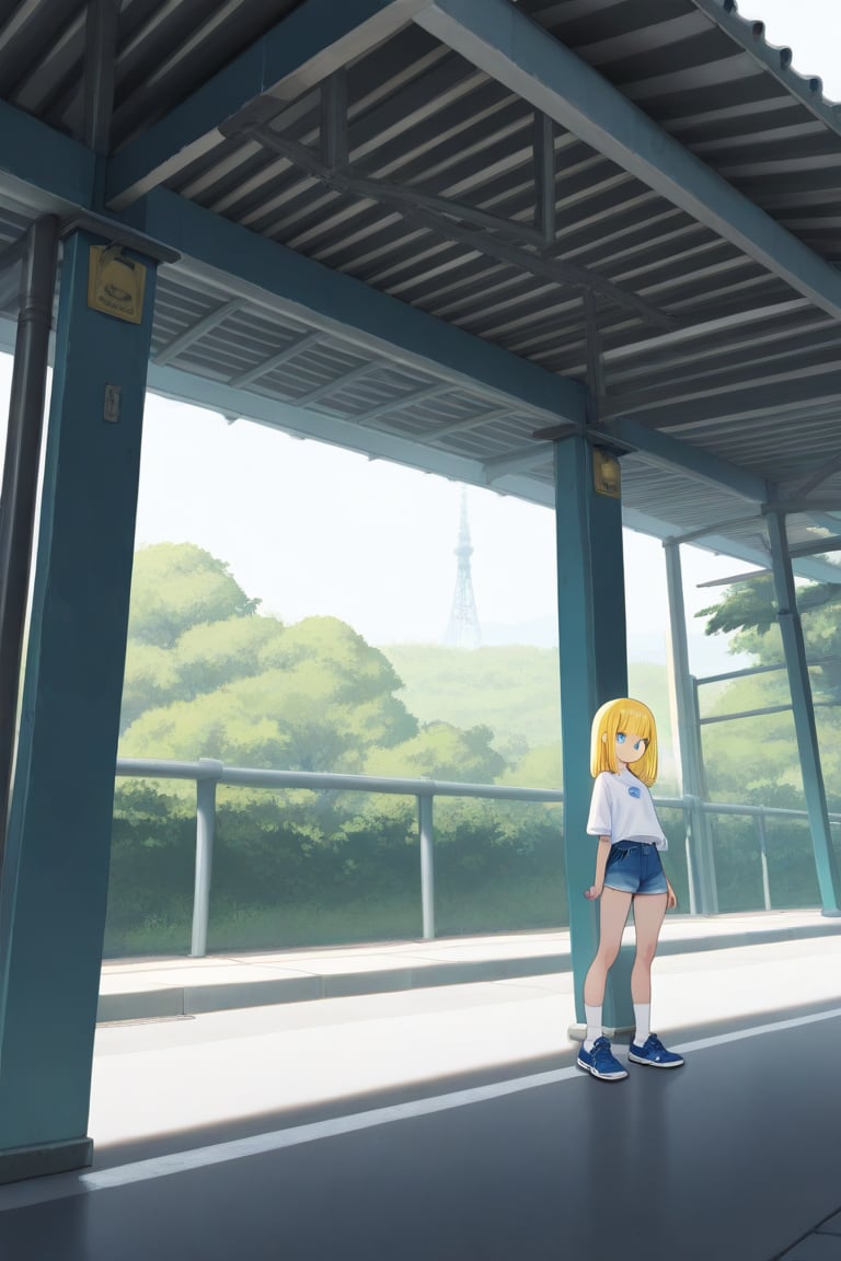 (((((Wide shot))))),  1girl,  medium hair by 幽鬼処刑人２年目 on Tensor.Art