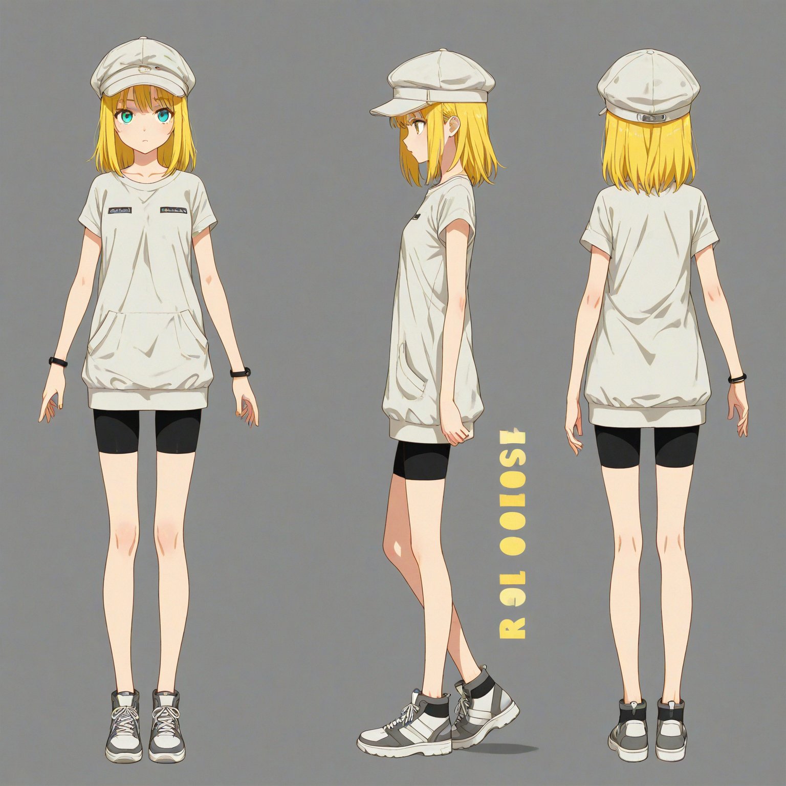 2000-2009 fashion,  Headwear,  turnaround by 幽鬼処刑人２年目 on Tensor.Art