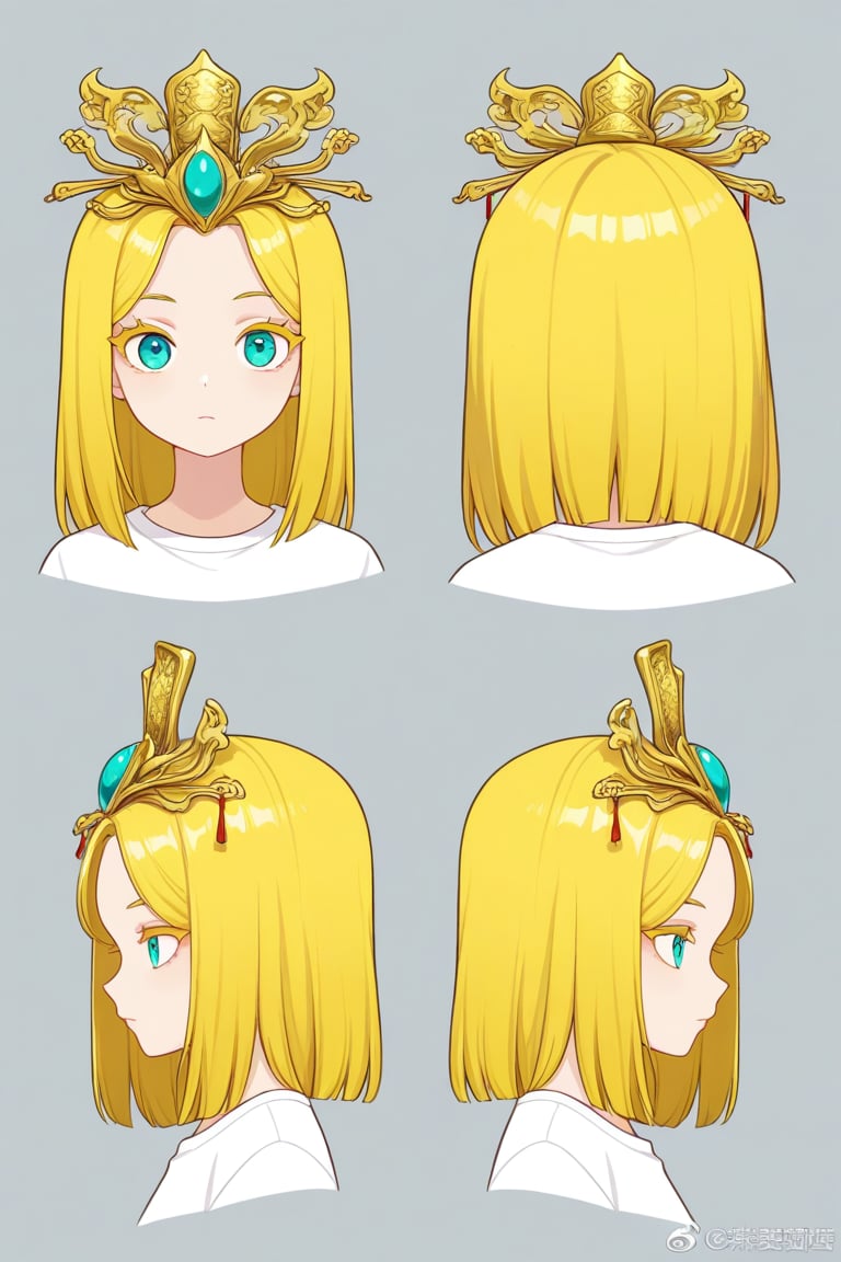 Mian guan crown,  portrait,  reference sheet by 幽鬼処刑人２年目 on Tensor.Art