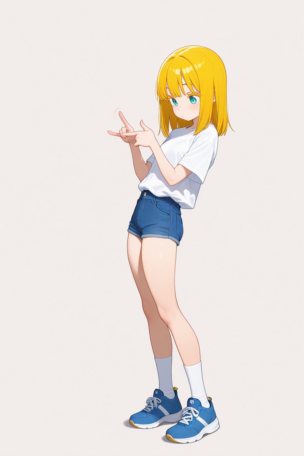 Penetration-gesture,  ,  1girl by 幽鬼処刑人２年目 on Tensor.Art