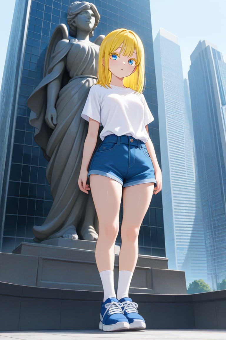 Object focus,  Skyscraper,  Statue by 幽鬼処刑人２年目 on Tensor.Art