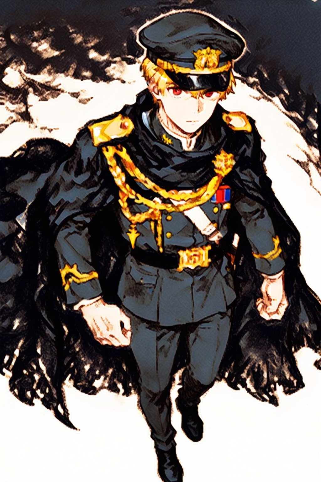 1boy,  portrait,  solo by 幽鬼処刑人２年目 on Tensor.Art