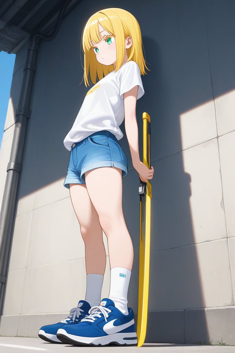 Weapon focus,  1girl,  medium hair by 幽鬼処刑人２年目 on Tensor.Art