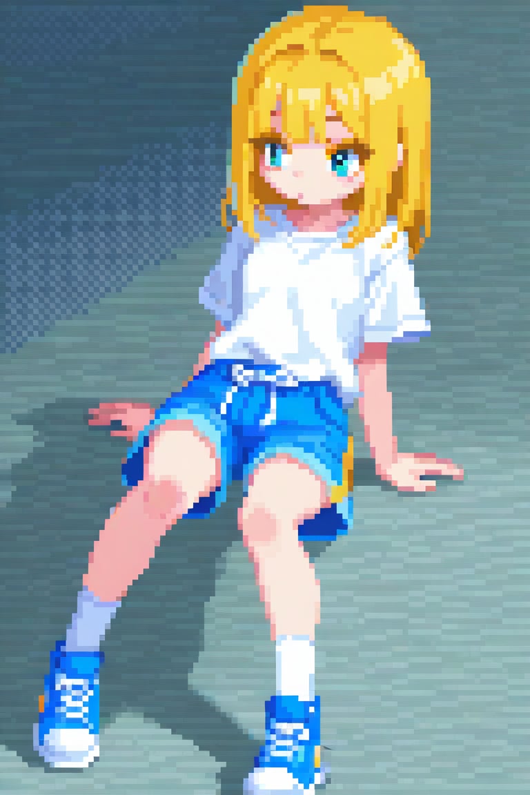 Dithering,  Pixel art,  1girl by 幽鬼処刑人２年目 on Tensor.Art