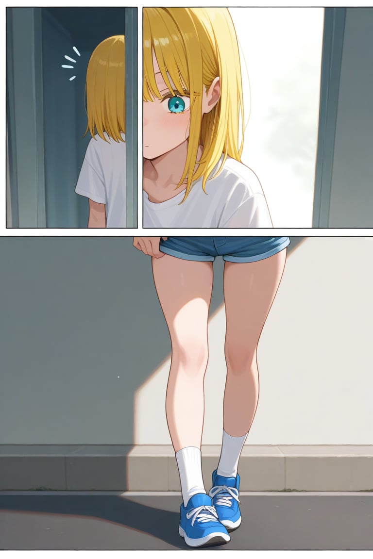 Silent comic,  1girl,  medium hair by 幽鬼処刑人２年目 on Tensor.Art