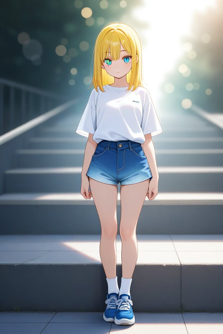 Bokeh,  1girl,  medium hair by 幽鬼処刑人２年目 on Tensor.Art