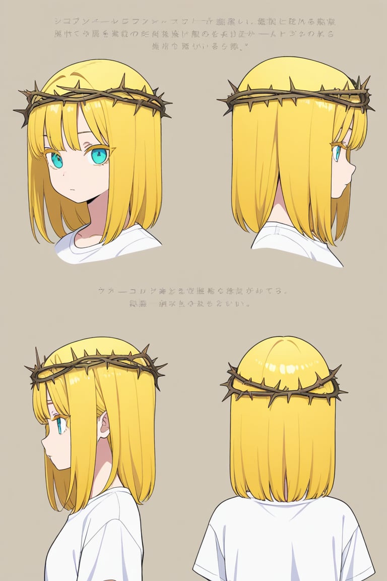 Crown of thorns,  portrait,  reference sheet by 幽鬼処刑人２年目 on Tensor.Art